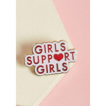 Pin's "Girl's support girl's"